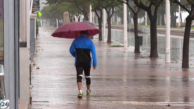 La Ibérica riojana bajo alerta amarilla por tormentas y hasta 15 litros de lluvia este martes.