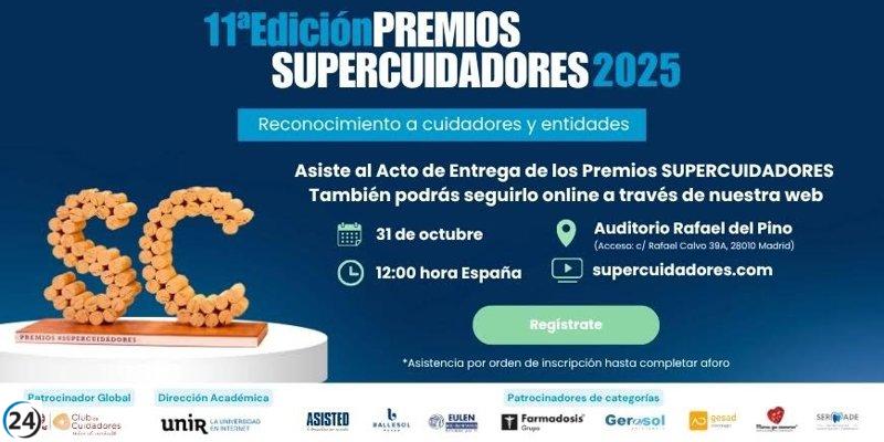 SUPERCUIDADORES revela los nominados de su undécima edición de premios.