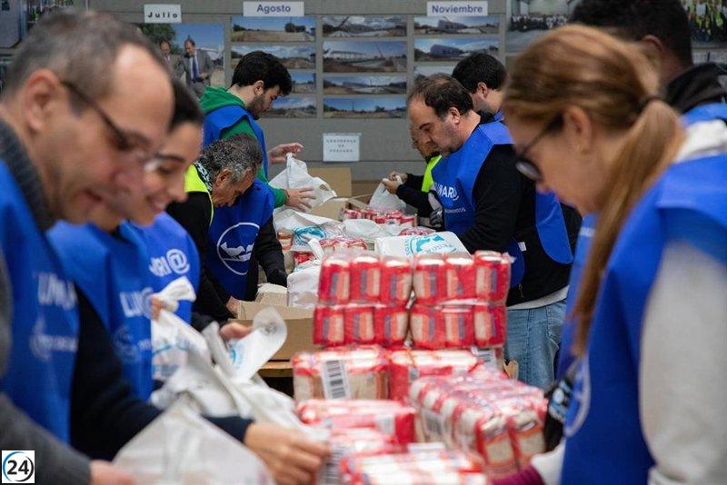 Banco de Alimentos necesita 780 voluntarios para su 'Gran Recogida' con meta de 200.000 kilos.