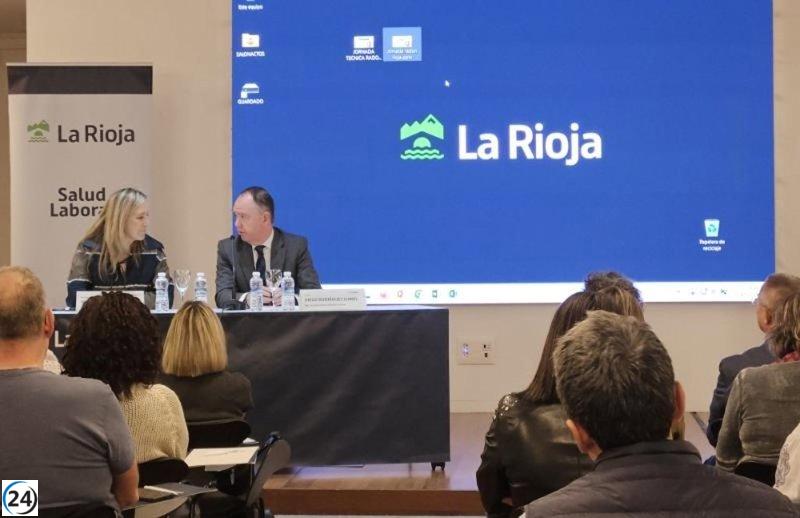 Salud laboral alerta sobre riesgos del radón en el entorno laboral durante jornada de capacitación.