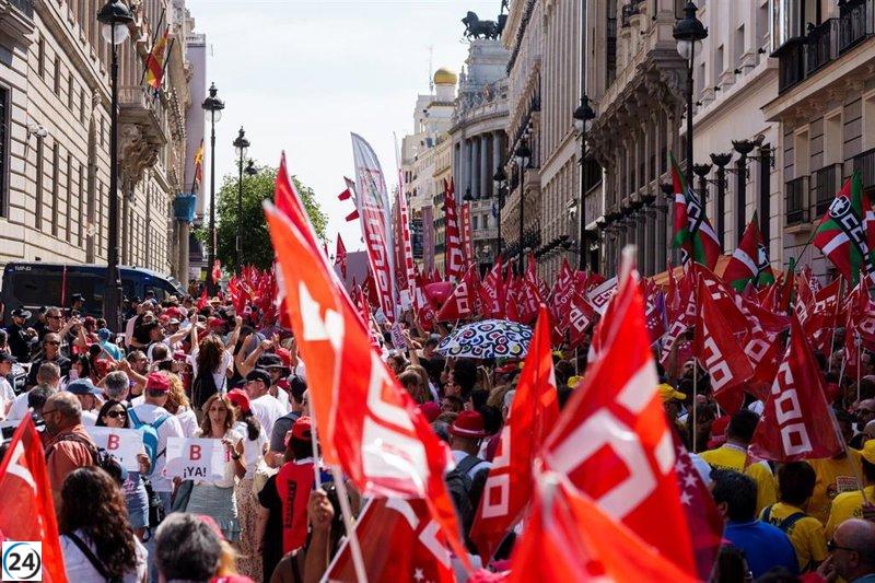 Sindicatos en La Rioja se suman a la protesta nacional por una mesa de diálogo.