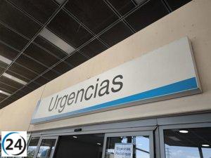 Mujer de 65 años hospitalizada tras accidente en Nieva de Cameros.