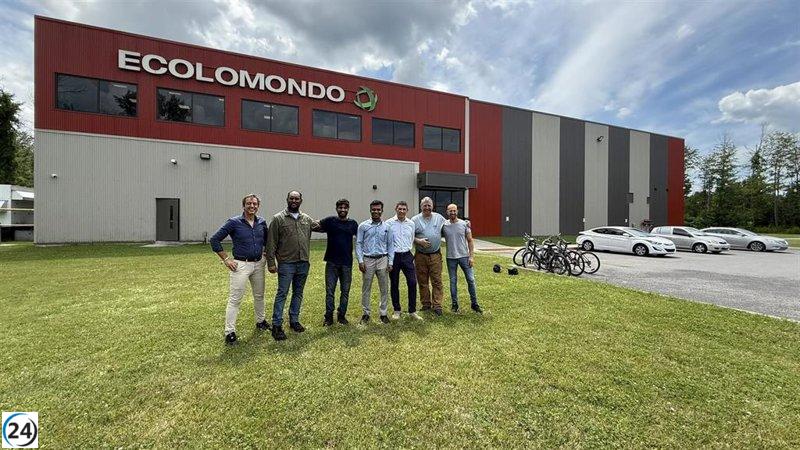 ARESOL y Ecolomondo se alían para edificar cuatro plantas de reciclaje de neumáticos en Europa.