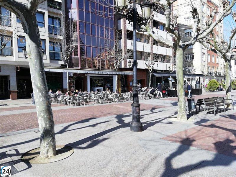 El pleno de Logroño debatirá el jueves la nueva regulación de terrazas con cambios en horarios y superficie.