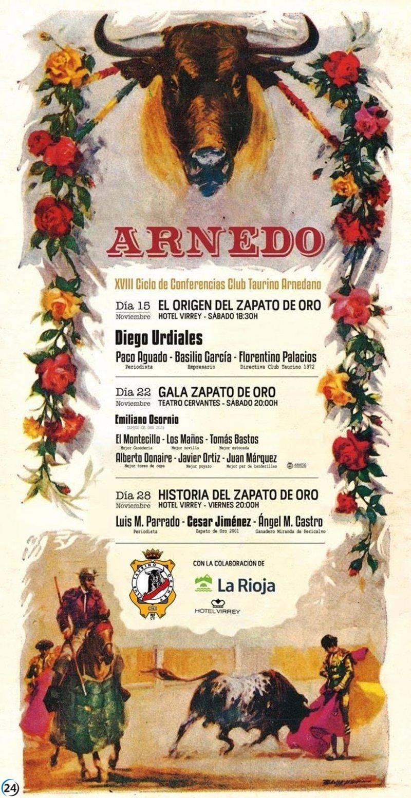 El Club Taurino Arnedano desvela su agenda cultural para los próximos días.