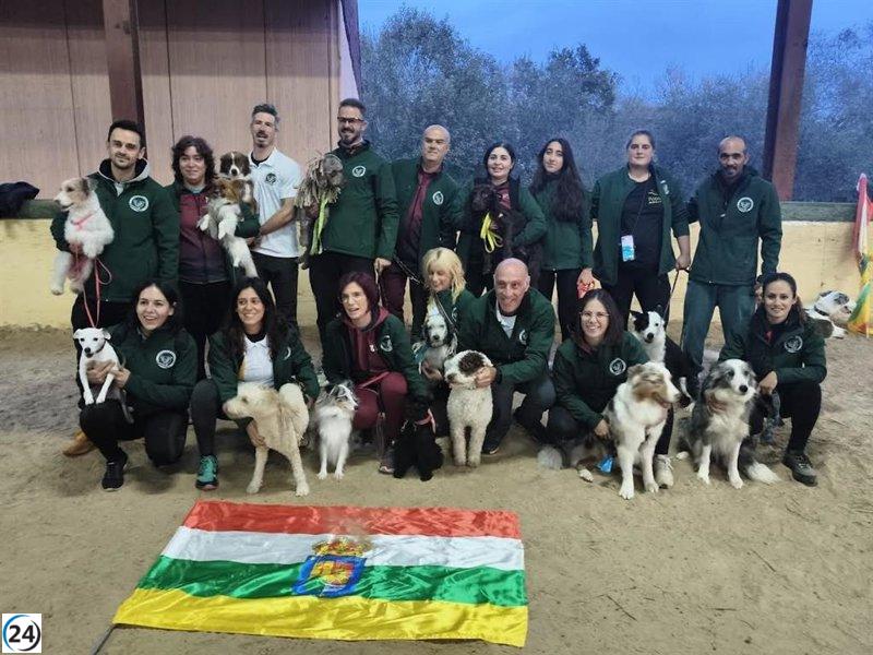 Claudia Fernández se corona como subcampeona juvenil de Agility en España.
