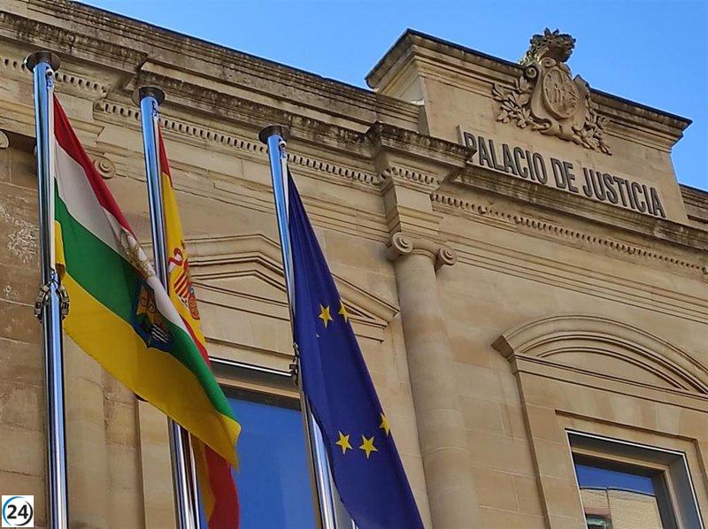 Abogado de Logroño, encarcelado por múltiples condenas, se declara culpable de apropiación indebida y recibe dos años de prisión.