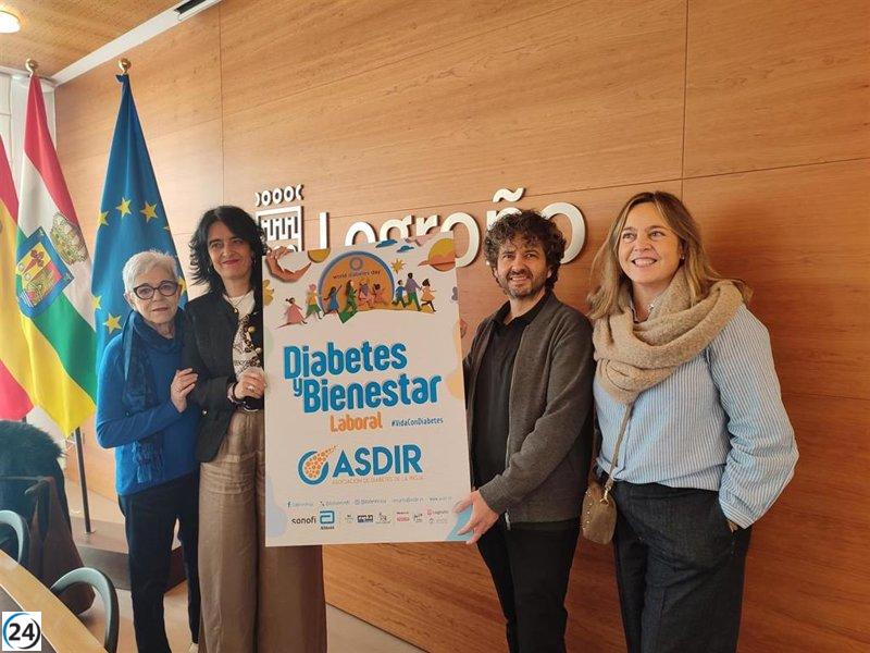 El Ayuntamiento apoya la iniciativa para concienciar sobre diabetes en el entorno laboral.