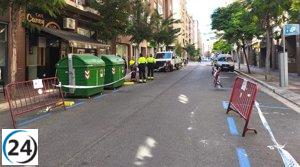 Calle Vitoria cerrará al tráfico este lunes por trabajos de reurbanización.