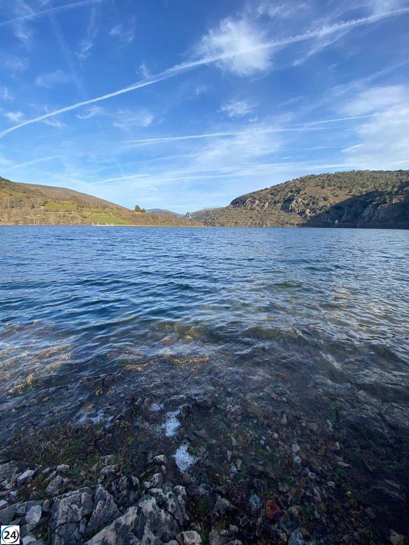 Los embalses de La Rioja caen al 31,9% de su capacidad esta semana.