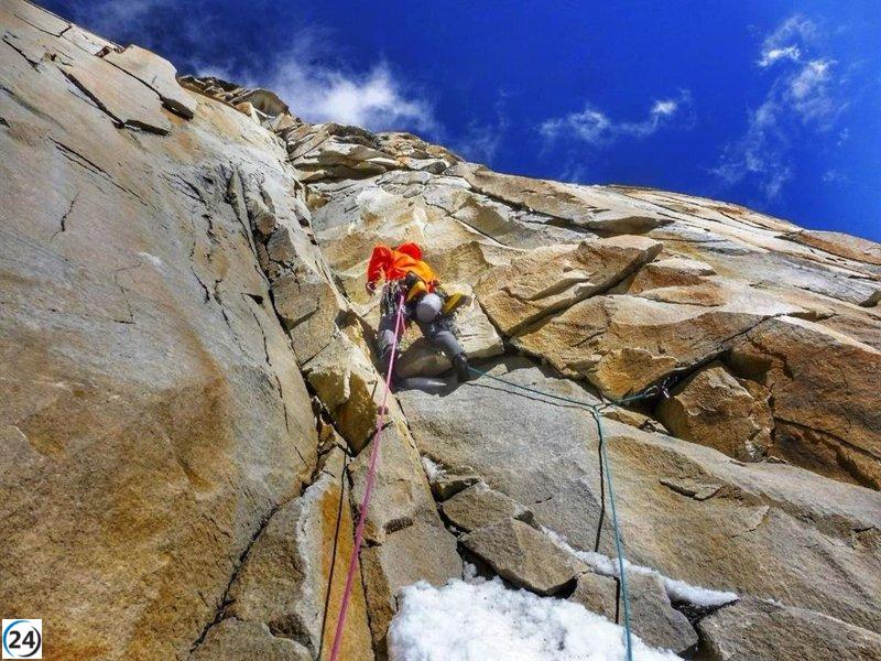 Alpinista y videógrafo español Rubén Pérez 'Ino' destaca en el BBK Mendi Film Festival.