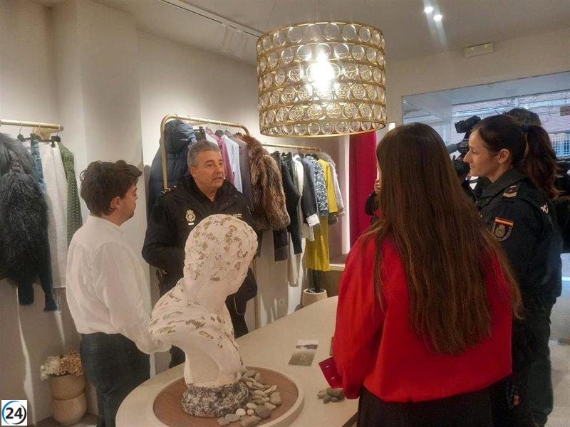 Refuerzan la seguridad en Logroño para comerciantes y compradores esta Navidad.