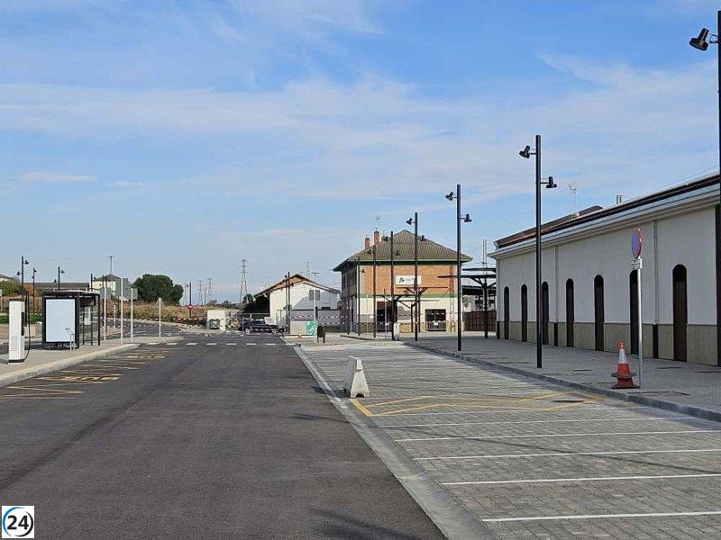 Calahorra inaugurará su moderna estación de autobuses este lunes.