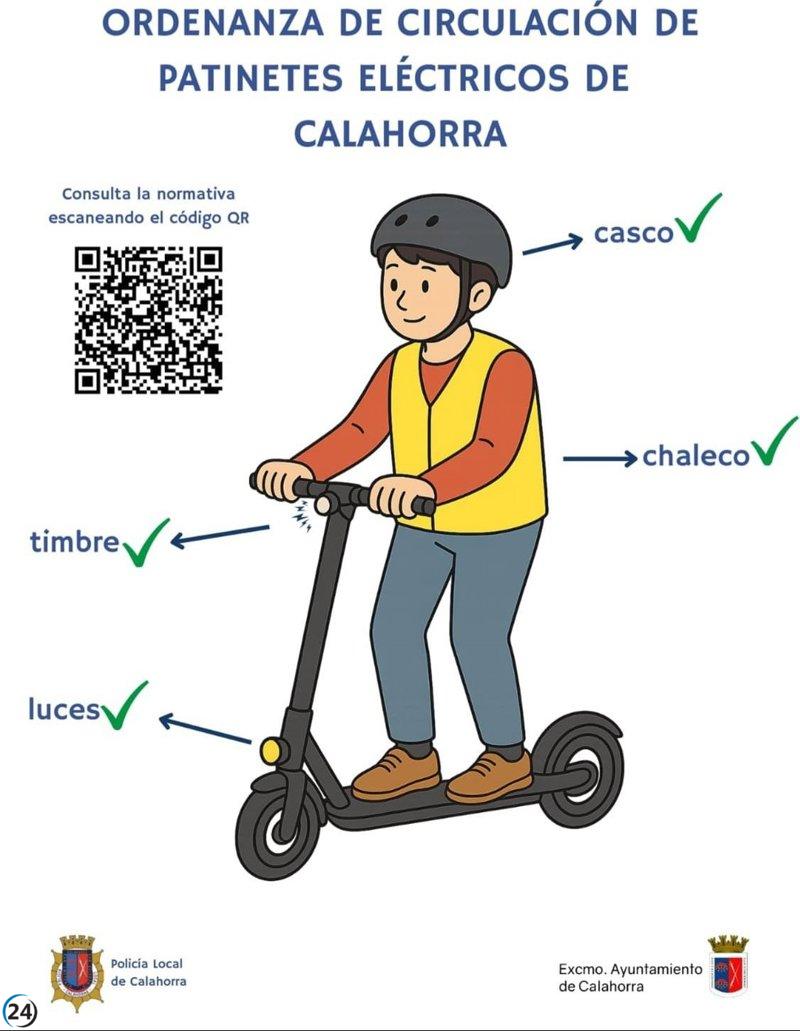 Calahorra lanza hoy su nueva normativa para vehículos de movilidad personal, que incluye regulaciones y multas de hasta 200 euros.