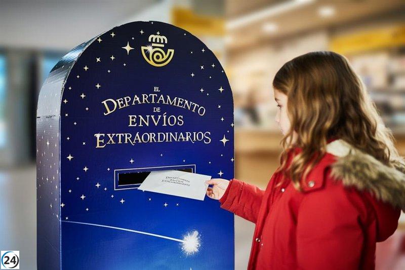 Correos implementa buzones especiales para cartas a los Reyes Magos en cinco sedes de La Rioja.