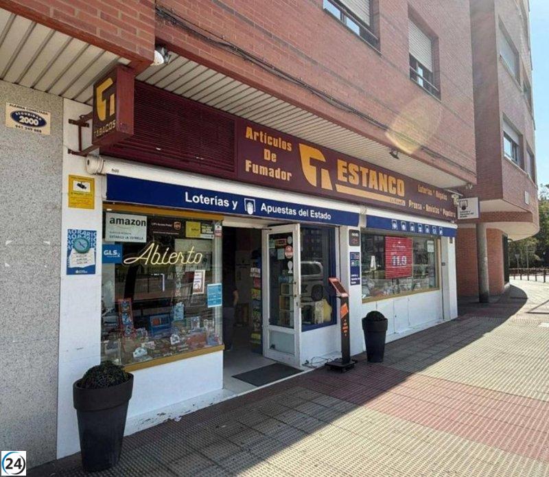 La administración 89 de Logroño reparte parte del Gordo de 'El Niño'.