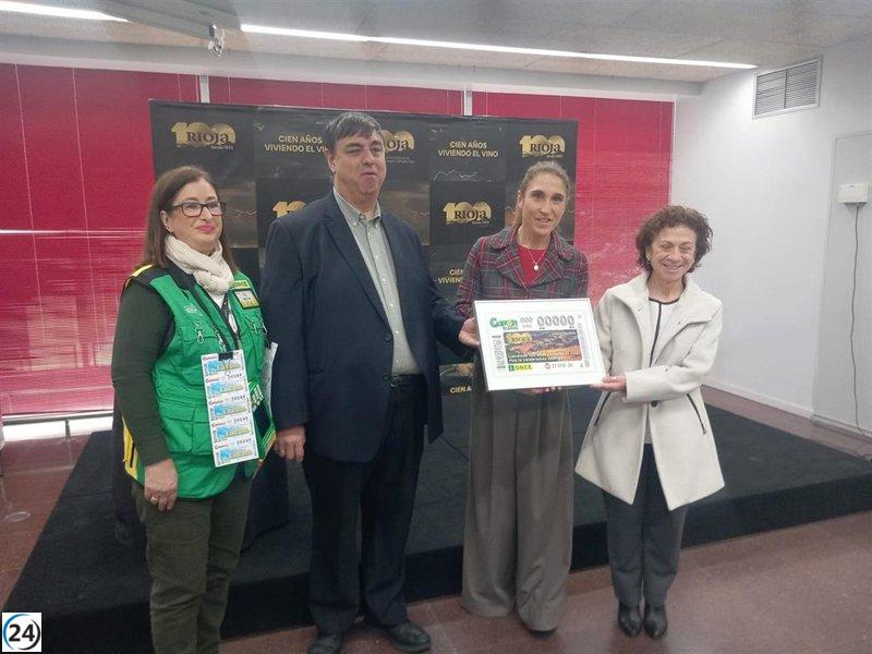 Cinco millones de cupones de la ONCE celebrarán el centenario de la DOCa Rioja en el sorteo del 27 de enero.