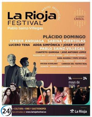 Marqués de Vargas reafirma su apoyo a la cultura al patrocinar La Rioja Festival.