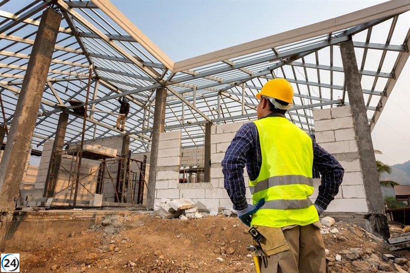 La Rioja lidera el crecimiento de obras en 2025 con un aumento del 51,2%.