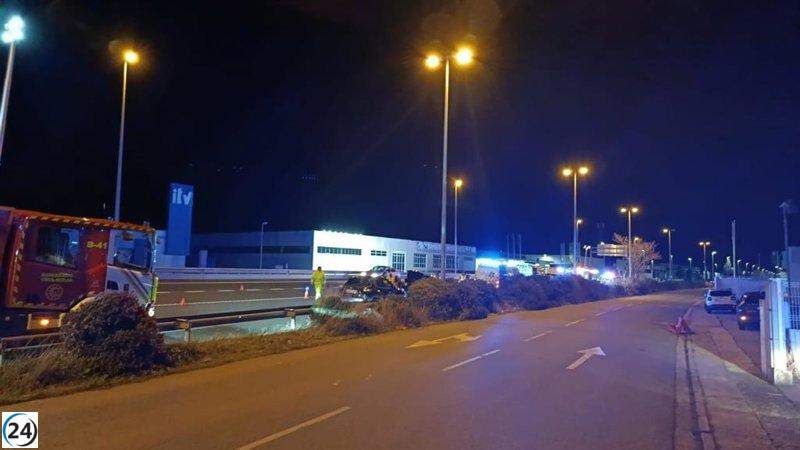 Tragedia en Calahorra: Atropello mortal en la N-232 cerca del Polígono Tejerías.