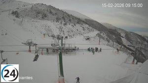 Valdezcaray inaugura la temporada este domingo con ocho pistas y 7,49 km de nieve.