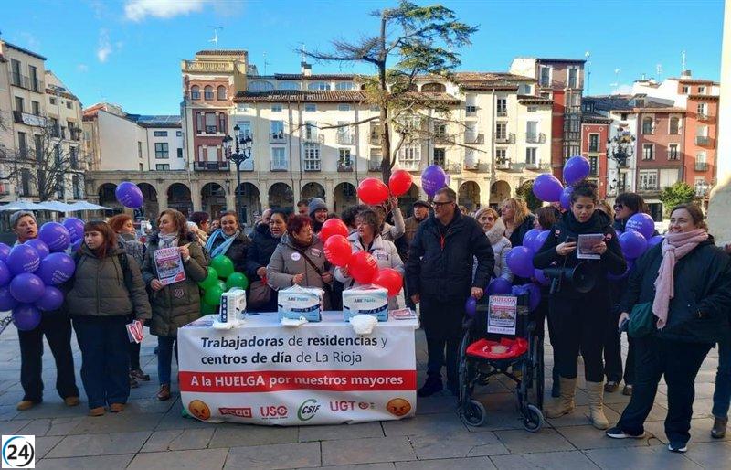 Trabajadores de residencias exigen condiciones laborales justas para cuidar adecuadamente a los ancianos.