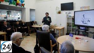 La cultura se instala en el Centro de Día Gonzalo de Berceo con la colaboración del Museo de La Rioja.