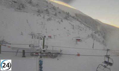 Valdezcaray abre este lunes con 16 pistas y 11,3 km esquiables