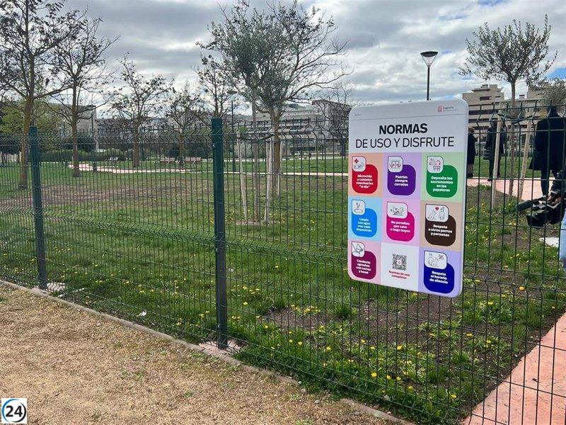 Mañana se inaugurará en Logroño las dos primeras áreas de recreación para perros.