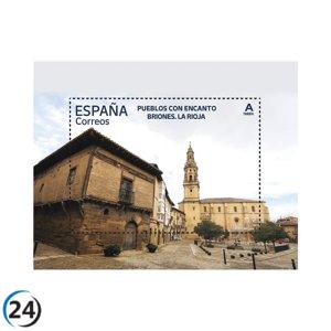 Correos emite sello de Briones en serie de 'Pueblos con Encanto'