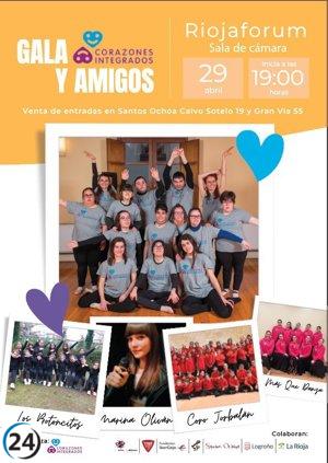 La gala del sábado en Riojaforum se centrará en música, danza e integración.