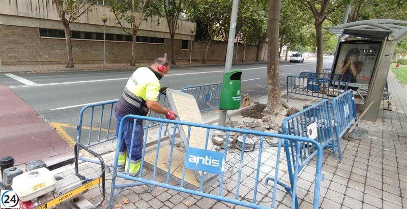 MITMA destina 5,9 millones a Corredor Centro Histórico-Universidad y pasos peatonales en Logroño.