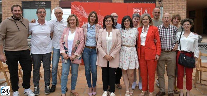 Coral Pérez elegida como candidata socialista a la Alcaldía de Fuenmayor por Andreu.