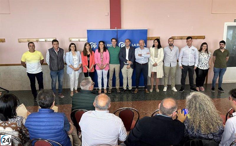 Capellán (PP) promete mejoras en Cervera: centro de día, escuela infantil y reforma del IES.