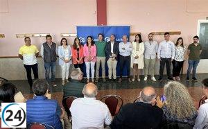 Capellán (PP) promete mejoras en Cervera: centro de día, escuela infantil y reforma del IES.