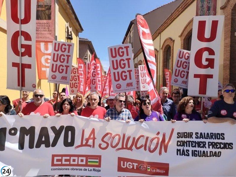 UGT y CCOO proponen lema de la manifestación del 1 de Mayo: 