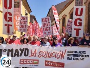 UGT y CCOO proponen lema de la manifestación del 1 de Mayo: