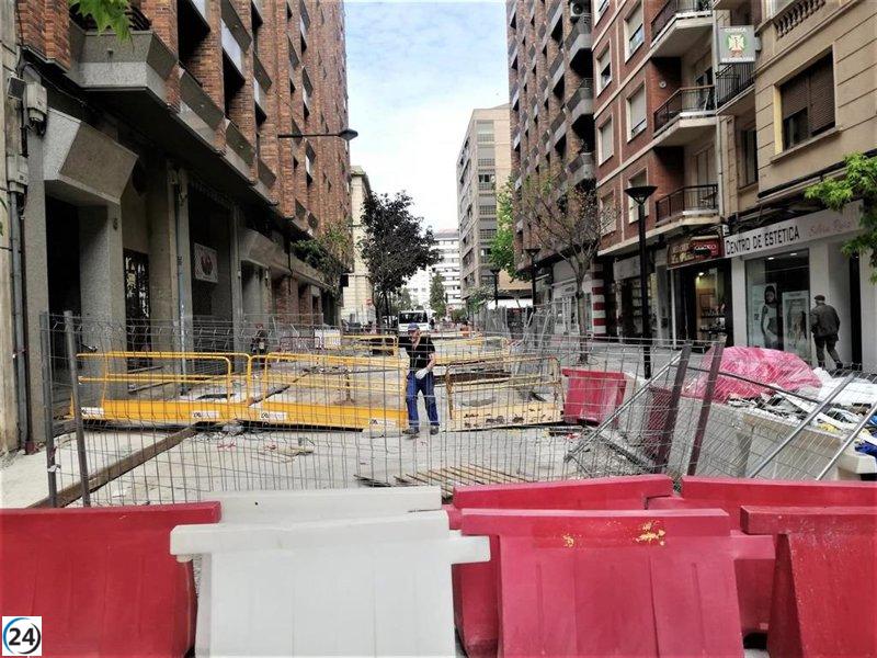 Moción del PP para terminar obras de las Cien Tiendas en Logroño es rechazada.