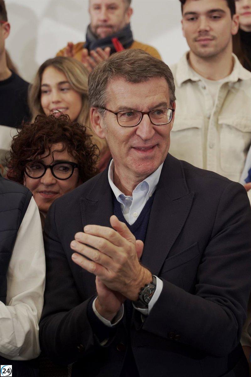 Feijóo hablará en un evento público en Logroño el 13 de mayo.