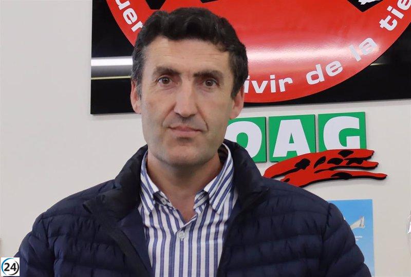 Roberto Ruiz-Clavijo Díez es el nuevo coordinador sindical de la Unión de Agricultores.