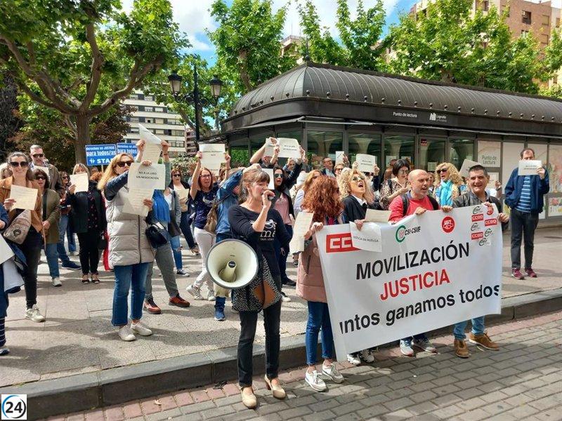 Funcionarios de justicia podrían endurecer medidas si el Ministerio no negocia con seriedad.