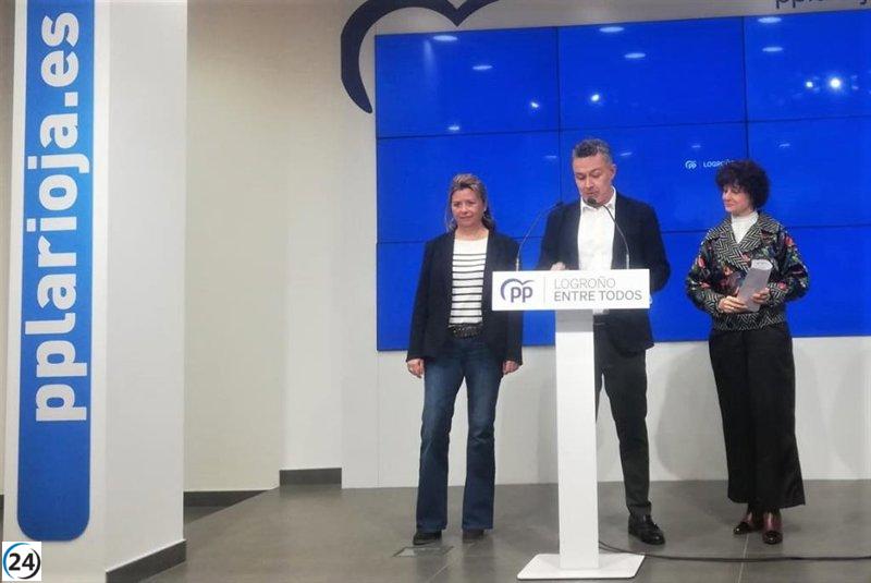 El PP propone ayudas para familias y reducción de impuestos de vehículos.