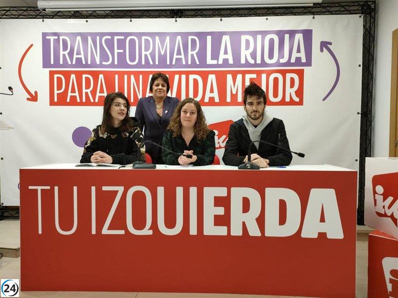 Podemos IU propone acceso a vivienda, empleo, cultura y educación pública para jóvenes.