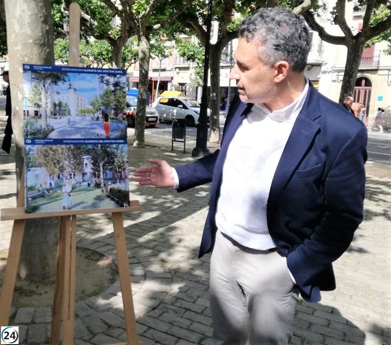 El candidato del PP, Escobar, apuesta por la moderación y propuestas en campaña.