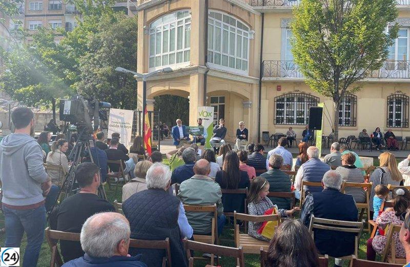 García-Gallardo defiende el voto de Vox para mejorar La Rioja.