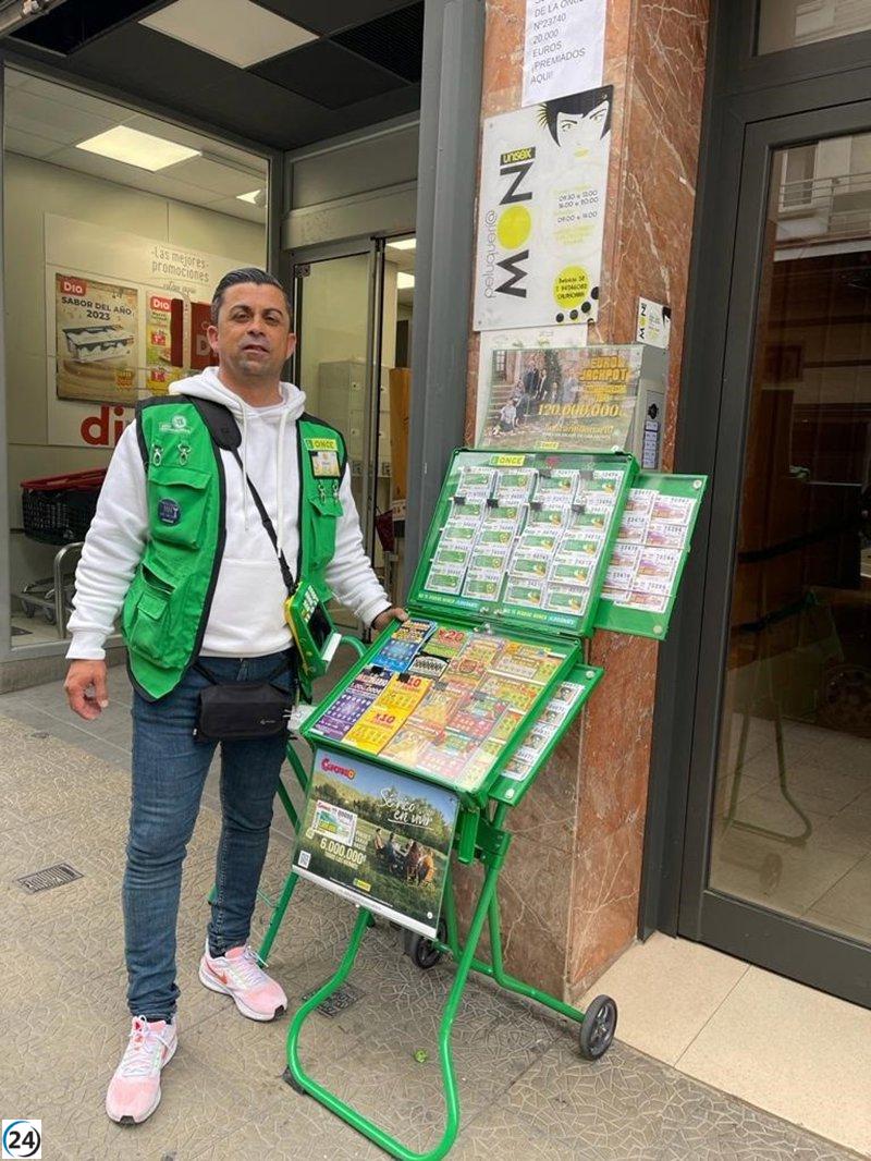 El Cupón de la ONCE de Fin de Semana regala 20.000 euros en La Rioja.