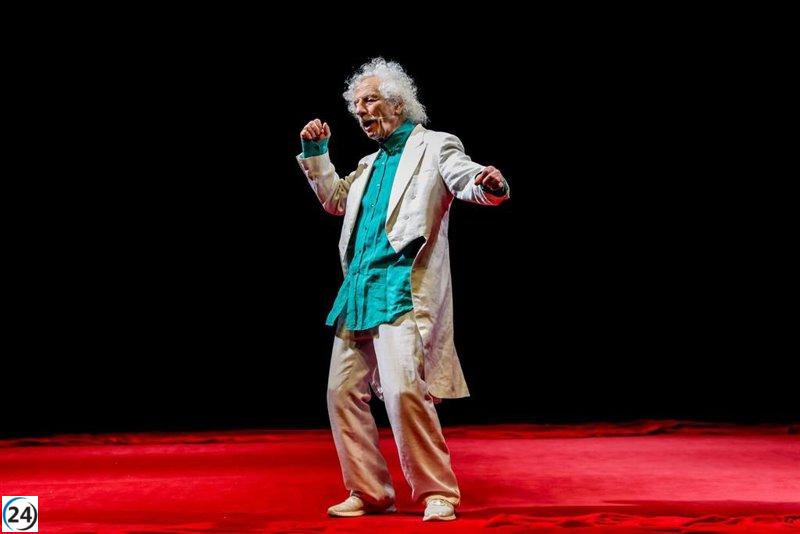 'Rafael Álvarez 'El Brujo' se presentará dos veces en San Millán para cerrar la programación de mayo de Voces de la Lengua.'