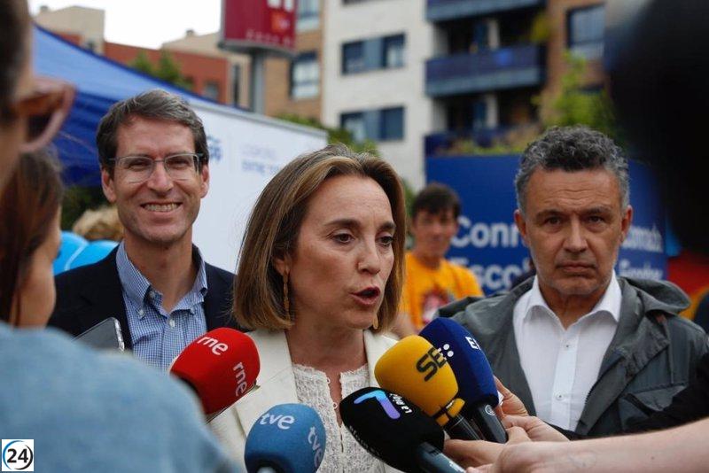 Gamarra del PP exige a Sánchez que se responsabilice y recuerda el límite del partido.