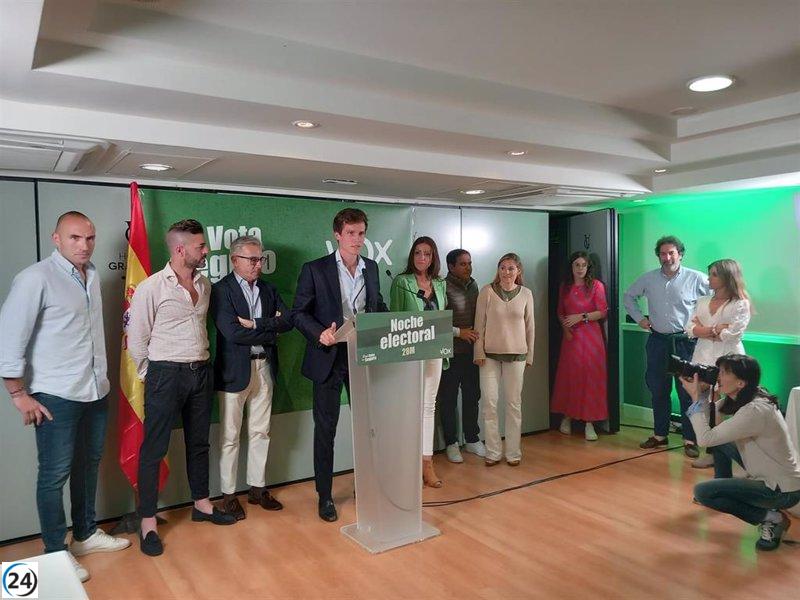 Ángel Alda de Vox presume de haber logrado su objetivo en La Rioja: acabar con el PSOE y sus políticas.