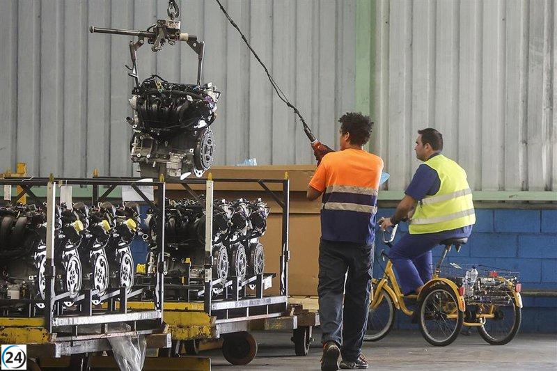 La producción industrial en La Rioja cae un 11,5% en abril, superando a la media nacional en 7,5 puntos.